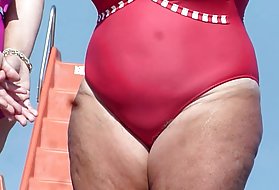 Kettlebell bbw baka plaži, bbw starog porno crtane online